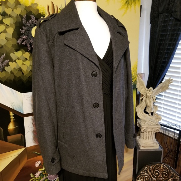Michael Kors 3/4 Length Grey in color ladies Coat. - Picture 3 of 3